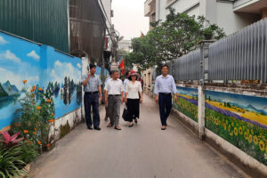 Đan Phượng hoàn thành kiểm tra cuộc thi “Giữ gìn thôn, tổ dân phố sáng, xanh, sạch, đẹp, an toàn, thông minh” quý I năm 2024