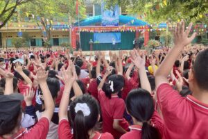 Trên 600 học sinh được giáo dục kỹ năng sống “Nói lời hay – Việc làm tốt – Ứng xử văn minh”
