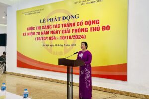 Phát động Cuộc thi Sáng tác tranh cổ động tuyên truyền kỷ niệm 70 năm Ngày Giải phóng Thủ đô