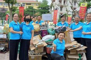 Phụ nữ quận Hai Bà Trưng tích cực bảo vệ môi trường