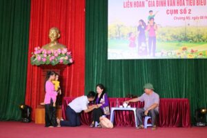 Sơ khảo Liên hoan “Gia đình văn hóa tiêu biểu” huyện Chương Mỹ năm 2024 Cụm số 2