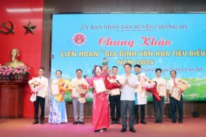 Ấn tượng Chung khảo Liên hoan “Gia đình văn hóa tiêu biểu” huyện Chương Mỹ năm 2024