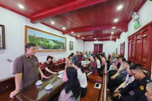 Ban Quản lý Di tích Danh thắng Hà Nội tổ chức tập huấn Quy tắc ứng xử và kĩ năng giao tiếp với khách du lịch