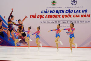Khai mạc Giải Vô địch các câu lạc bộ quốc gia môn thể dục Aerobic năm 2024