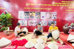 Huyện Thanh Trì có mô hình “Trung tâm Thiết kế sáng tạo, giới thiệu, quảng bá và bán sản phẩm OCOP, làng nghề” đạt 3 sao