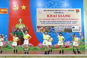 Huyện Thanh Oai khai giảng các lớp năng khiếu thể dục thể thao miễn phí hè năm 2024