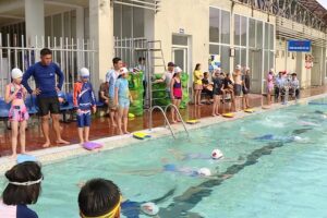 Quận Hà Đông kiểm tra, đánh giá phổ cập bơi năm 2024