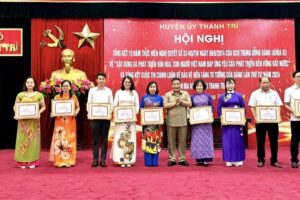 Huyện Thanh Trì đạt  nhiều kết quả trong thực hiện Nghị quyết số 33 – NQ/TW
