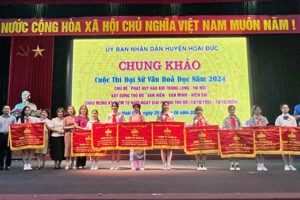 Chung khảo cuộc thi Đại sứ Văn hoá đọc huyện Hoài Đức năm 2024