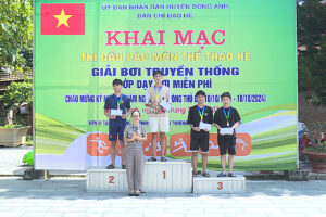 Khai mạc thi đấu các môn thể thao hè huyện Đông Anh