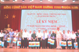 Quận Hai Bà Trưng tổ chức nhiều hoạt động nhân kỷ niệm 77 năm Ngày Thương binh – Liệt sỹ