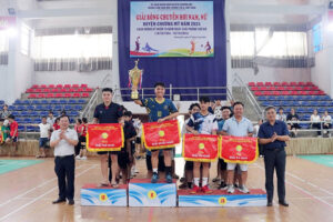 Giải bóng chuyền hơi nam, nữ huyện Chương Mỹ năm 2024