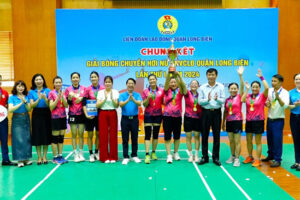 Giải bóng chuyền hơi nữ CNVCLĐ quận Long Biên lần thứ I năm 2024