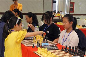 Đoàn Hà Nội về nhì tại Giải Vô địch Cờ vua trẻ xuất sắc Quốc gia năm 2024