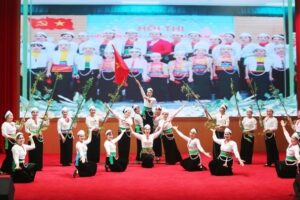 Hội thi Dân vũ huyện Quốc Oai chào mừng kỷ niệm 70 năm Ngày Giải phóng Thủ đô