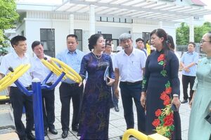 Huyện Đông Anh: 154/155 thôn, làng có nhà văn hoá