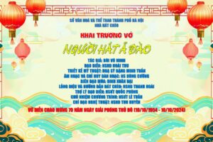 Liên hoan sân khấu Thủ đô – Nơi hội tụ nghệ thuật sân khấu và tình yêu Hà Nội