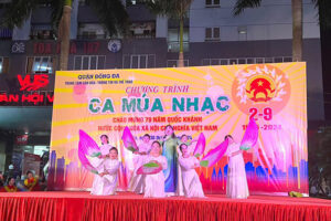 Quận Đống Đa tổ chức chương trình nghệ thuật chào mừng 79 năm Ngày Quốc khánh 2/9