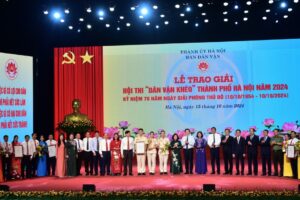Huyện Đông Anh giành giải Nhì chung khảo Hội thi Dân vận khéo cấp Thành phố