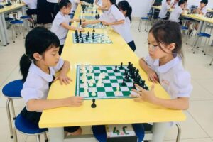 Huyện Đông Anh: Hàng ngàn học sinh tham dự Giải cờ vua cấp trường