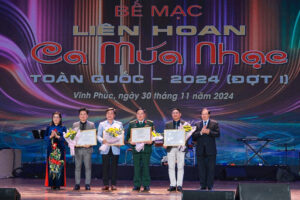 Nhà hát Ca Múa Nhạc Thăng Long giành giải cao tại Liên hoan Ca, Múa, Nhạc toàn quốc năm 2024