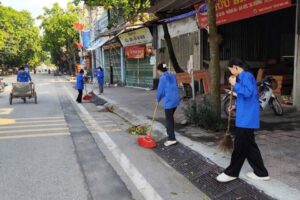 Tuổi trẻ huyện Đông Anh nêu cao tinh thần hành động  vì Đông Anh sạch và xanh