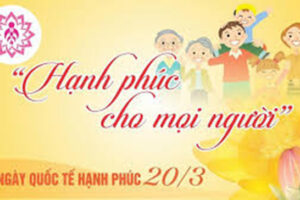 Quận Đống Đa tổ chức các hoạt động tuyên truyền Ngày Quốc tế Hạnh phúc 20/3