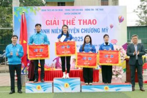 Gần 100 vận động viên tham gia Giải thể thao thanh niên huyện Chương Mỹ năm 2025