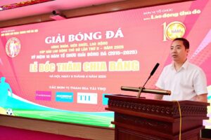 Có 17 đội bóng tranh tài Cúp báo Lao động Thủ đô năm 2025