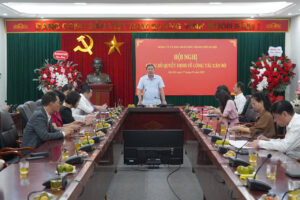 Phó Chủ tịch thường trực UBND Thành phố Lê Hồng Sơn làm việc với Sở Văn hóa và Thể thao về các nhiệm vụ trọng tâm năm 2025