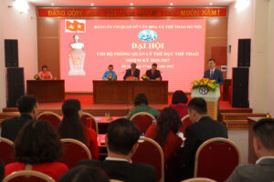 Đại hội Chi bộ Phòng Quản lý Thể dục thể thao nhiệm kỳ 2025 – 2027 thành công tốt đẹp