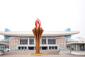 Nhà thi đấu Đông Anh là nơi tổ chức Giải nữ quốc tế AVC Challenge Cup năm 2025