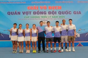 Hà Nội giành vị trí Nhất toàn đoàn tại Giải quần vợt vô địch đồng đội quốc gia 2025