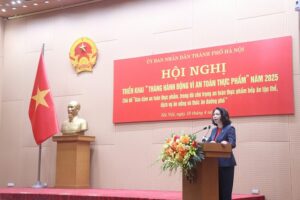 Hà Nội triển khai Tháng hành động vì an toàn thực phẩm năm 2025