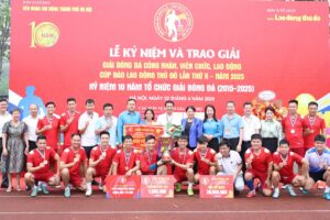 Bế mạc Giải bóng đá Cúp Báo Lao động Thủ đô lần thứ X – năm 2025