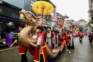 Lễ hội truyền thống Hội hát Chèo tàu Tổng Gối được đưa vào Danh mục Di sản văn hoá phi vật thể quốc gia