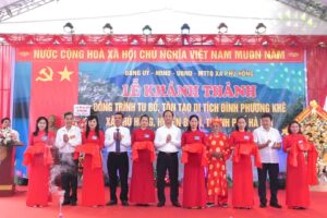 Khánh thành công trình tu bổ, tôn tạo Di tích kiến trúc nghệ thuật đình Phương Khê
