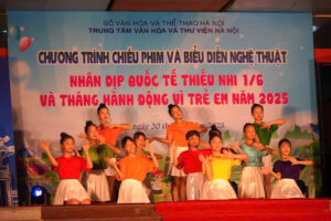 Chương trình Chiếu phim và Biểu diễn nghệ thuật nhân dịp Quốc tế thiếu nhi 1/6 và Tháng hành động vì trẻ em năm 2025