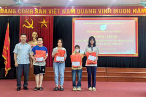 Phụ nữ huyện Thanh Trì tích tổ chức nhiều hoạt động nhân Tháng hành động vì trẻ em