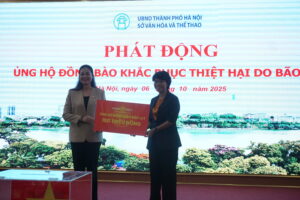 Phát động ủng hộ đồng bào khắc phục thiệt hại do bão lũ