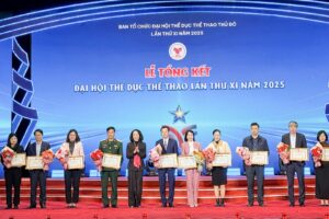 Tổ chức thành công Đại hội Thể dục thể thao Thủ đô lần thứ XI năm 2025