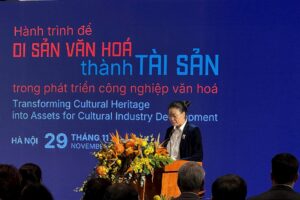 Tổ chức tọa đàm quốc tế “Hành trình để di sản văn hoá thành tài sản”