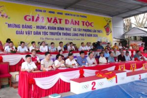 Giải Vật dân tộc “Mừng Đảng – Mừng Xuân Bính Ngọ” xã Tây Phương lần thứ I năm 2026 thành công tốt đẹp
