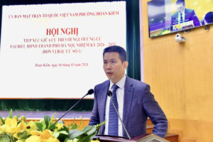 Đồng chí Phạm Tuấn Long trúng cử đại biểu HĐND Thành phố Hà Nội nhiệm kỳ 2026 – 2031