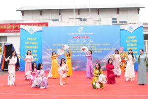 Sôi nổi Hội thi dân vũ thể thao tại xã Bát Tràng