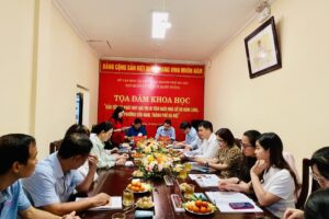 Tọa đàm khoa học “Bảo tồn và phát huy giá trị di tích ngôi nhà số 5D Hàm Long, phường Cửa Nam, thành phố Hà Nội”