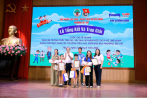 Lan tỏa giá trị gia đình qua Cuộc thi vẽ tranh “Ông bà trong trái tim em”