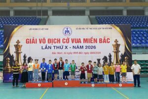 CLB cờ vua Sơn Tây giành nhiều Huy chương tại Giải vô địch Cờ vua miền Bắc lần thứ X năm 2026