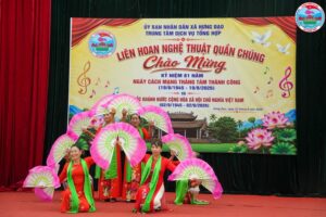 Hưng Đạo: Liên hoan nghệ quần chúng chào mừng Kỷ niệm 81 năm Cách mạng Tháng Tám và Quốc khánh 2/9