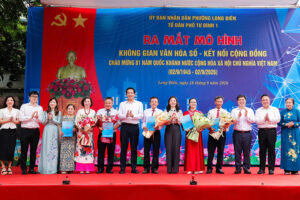 Phường Long Biên ra mắt mô hình “Không gian văn hóa số – Kết nối cộng đồng”